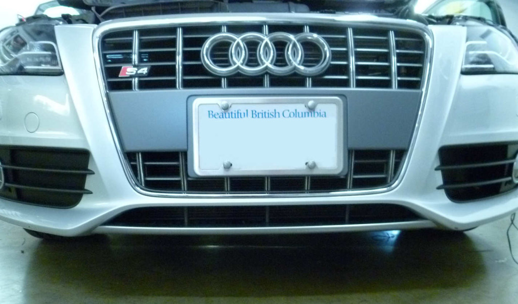 Audi S4 Radar Detector Installation