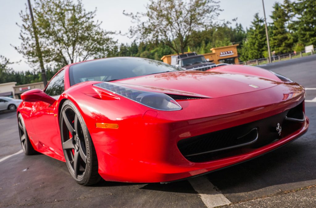 Aerial Ferrari Audio Installation